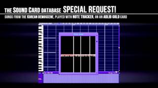 Korean Demoscene songs on NOTE Tracker (AdLib Gold)