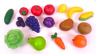 Apprendre les Fruits et Légumes en Couleurs Learn French Colors