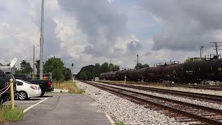 CSXT Q198-11 with CSXT #3409 leading with a K5LA horn.