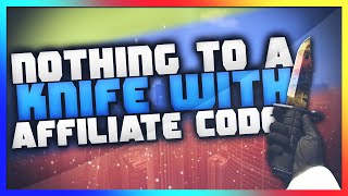 NOTHING to a KNIFE with ONLY Affiliate Codes!?