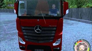 German Truck Simulator Mercedes Actros MP-4