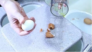Как МГНОВЕННО почистить ЯЙЦО. СПОСОБ, который вы точно возьмете на вооружение
