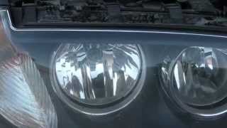 Замена лампы ближнего света в BMW X3 E83