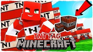 Как убежать от взрыва в майнкрафт! горячая картошка! tnt tag! pvp run! #2