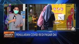 Penularan Covid-19 Di Pasar DKI Jakarta