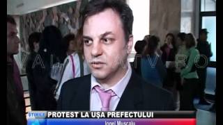 Protest La Uşa Prefectului