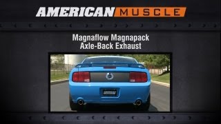 2005-2009 Mustang Magnaflow Exhaust Sound Clip Magnapack Axle-back (GT; GT500) Review