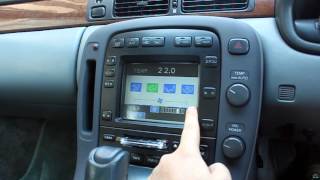 Toyota Soarer V8 UZZ32 Presentation Active Suspension 4WS Exhaust Interior Features