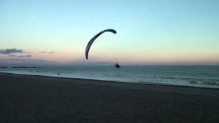Paramotor　accident　Clash!!!