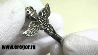 кулон "Крест Ангела" P0027OR