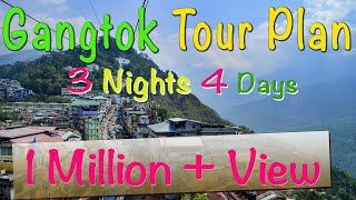 Gangtak Tour Plan | 3 Nights 4 Days Gangtok Tour Package | Best Places to Visit Near Gangtok