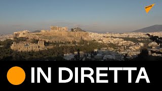 Grecia: prima luna piena del 2022 illumina il cielo di Atene