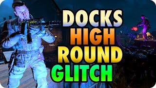 BO4 Zombie Glitches: New! Docks Zombie Pile-Up High Round Glitch BOTD - Black Ops 4 Zombie Glitches