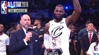 LeBron James FULL MVP SPEECH | 2018 NBA All-Star Game