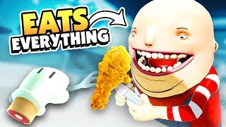 FEEDING THIS GUY ALL THE FOOD I HAVE - Rad TV VR