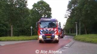 18-06-2011 De defilé als afsluiting van de 34ste brandweerrally Dokkum