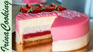 Муссовый КЛУБНИЧНЫЙ ТОРТ ? Ирина Кукинг