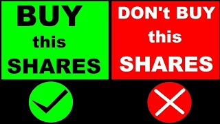 Stock market ( BUY this shares ✔) ( Don't buy this shares ❌ )