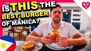 Try this INSANE FRIED CHICKEN Burger - Manila Vlog