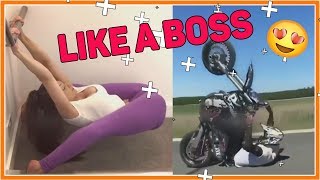 ?ЭПИЧНЫЕ МОМЕНТЫ /LIKE A BOSS/ приколы над людми /