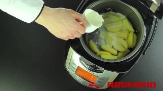 Картошка в мультиварке. Сладкий картофель в мультиварке REDMOND M4502