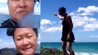 SAILING DANCING CHRISTINE  NATURIST NATURE NUDIST NUDISM FKK
