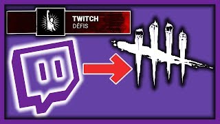 TUTO LIER SON COMPTE DEAD BY DAYLIGHT SUR TWITCH POUR LES DÉFIS TWITCH