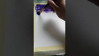 рисунок за 20 минут акриловыми красками