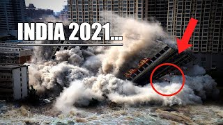 Severe Flood and Storm in India! There is no escape! People are in despair! Footage compilation