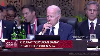 RI Dapat "Kucuran Dana" Rp 311 T Dari Biden & G7