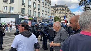 Pass sanitaire: nouveau samedi de mobilisation à Paris