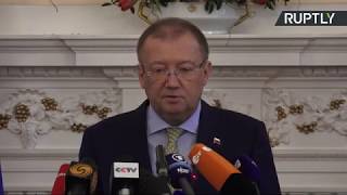 LIVE: Russia's ambassador to the UK Alexander Yakovenko holds news conference