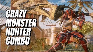 CRAZY MONSTER HUNTER COMBO - Time Freeze Tech (Marvel Vs. Capcom Infinite)