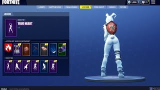 *NEW* TRUE HEART EMOTE BUNNY I Fortnite NEW EMOTES