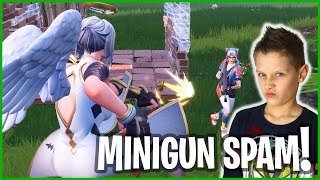 THIS IS HOW YOU MINIGUN SPAM! NEW ARK SKIN :)