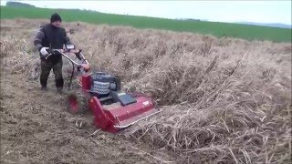 Kosiarka bijakowa Dakr MC 100 z ciągnikiem Dakr FD-3