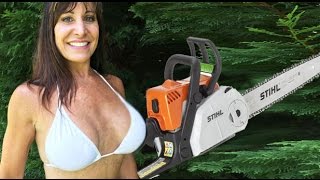 Stihl Chainsaw for 50 year old Farm Girl