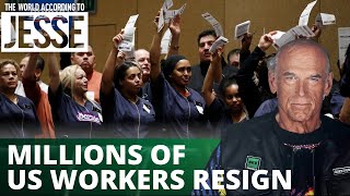 Millions of US Workers Resign