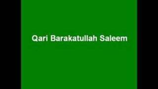 Qari Barakatullah Saleem