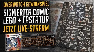 Gewinnt signierten OW Comic vom Dev-Team! Plus Blackwidow Chroma Tastatur