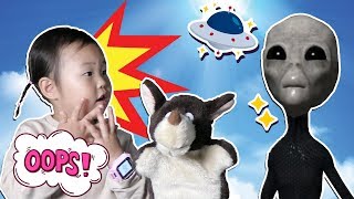 [4K]앗!! UFO?! 시크릿 쥬쥬 시계가 타임머신이 되었다구?! 외계인 친구를 만났어요 | 잼키즈TV