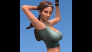 Lara Croft(Petra Verkaik)