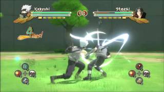 Naruto Ultimate Ninja Storm 3 Kakashi Infinite Combo