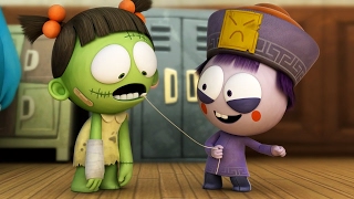 Funny Animated Cartoon | Spookiz Season 1 - Wiggle Wiggle | 스푸키즈 | Videos For Kids