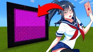 How To Make A Portal To The Yandere Simulator Dimension in Minecraft!