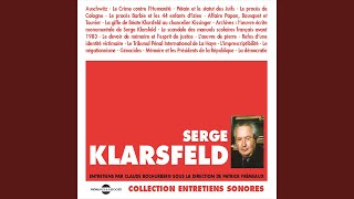 Serge klarsfeld braque un revolver sur la tempe de lischka