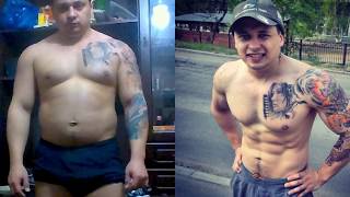 Моя трансформация (My body transformation) за полгода из жиробаса в качка