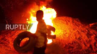 State of Palestine: At least one dead in anti-blockade night protest in Gaza