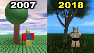 2007 Graphics VS 2018 Graphics (Roblox)