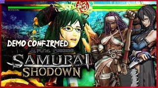 FINALLY A DEMO CONFIRMED FOR SAMURAI SHODOWN!